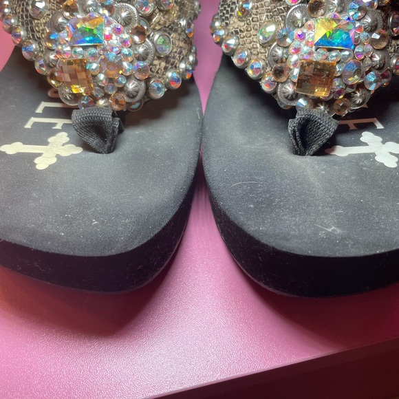 NIB Gypsy Soule Brenda Wedge Sandals s:10M SHE IS NO LONGER IN BIZ-COLLECTORS!! - Picture 5 of 15